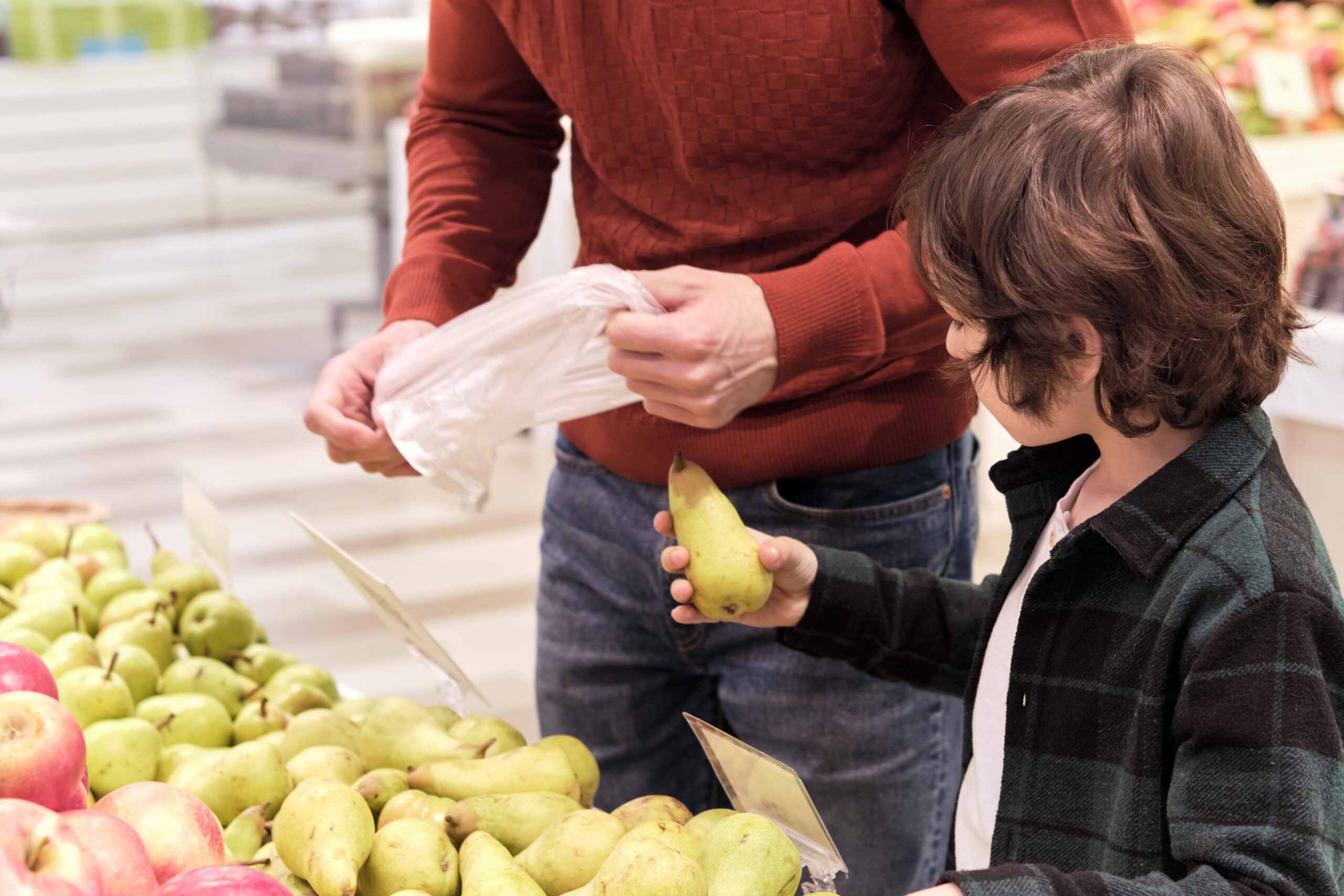 Autonomía niños pequeños, cuando haces la compra con tus hijos.