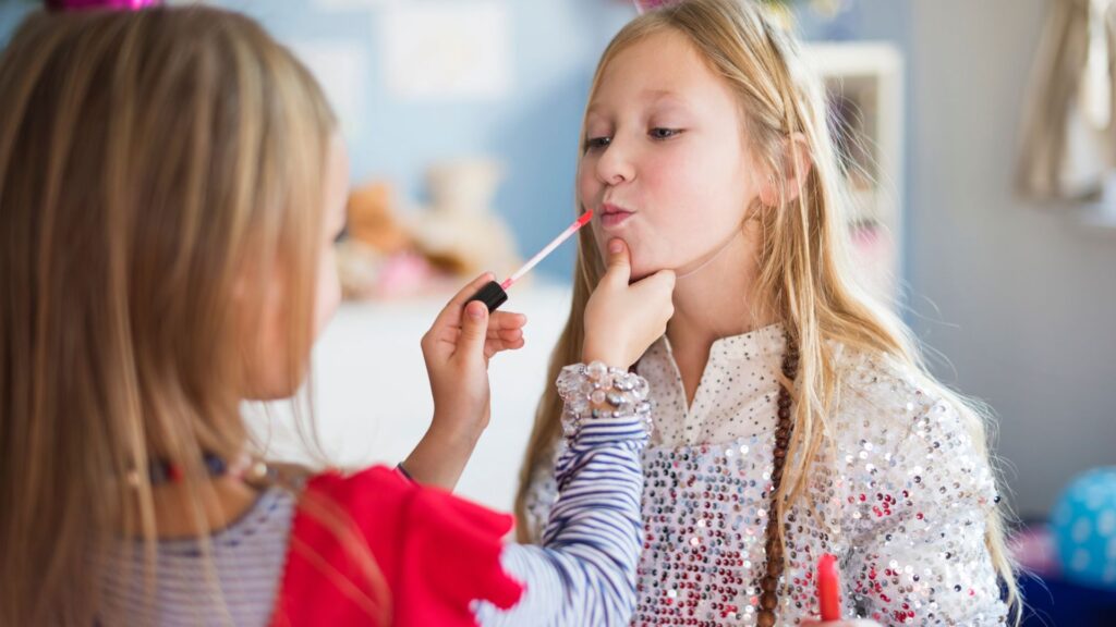 maquillaje niñas pequeñas