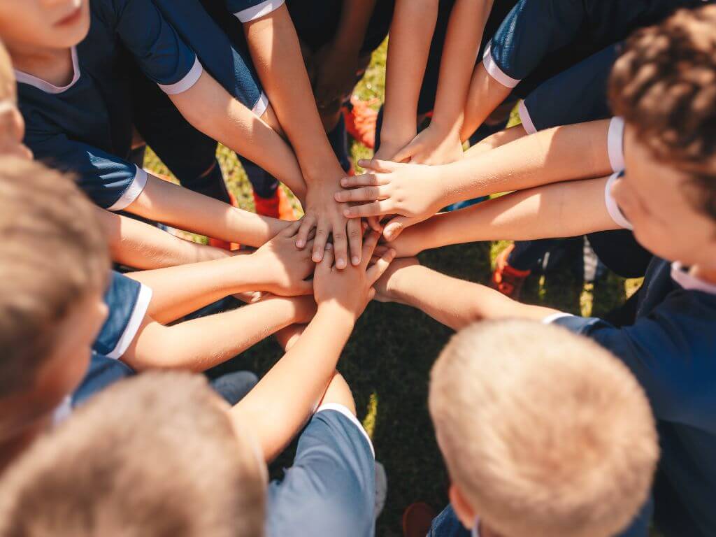 actividad física en equipo