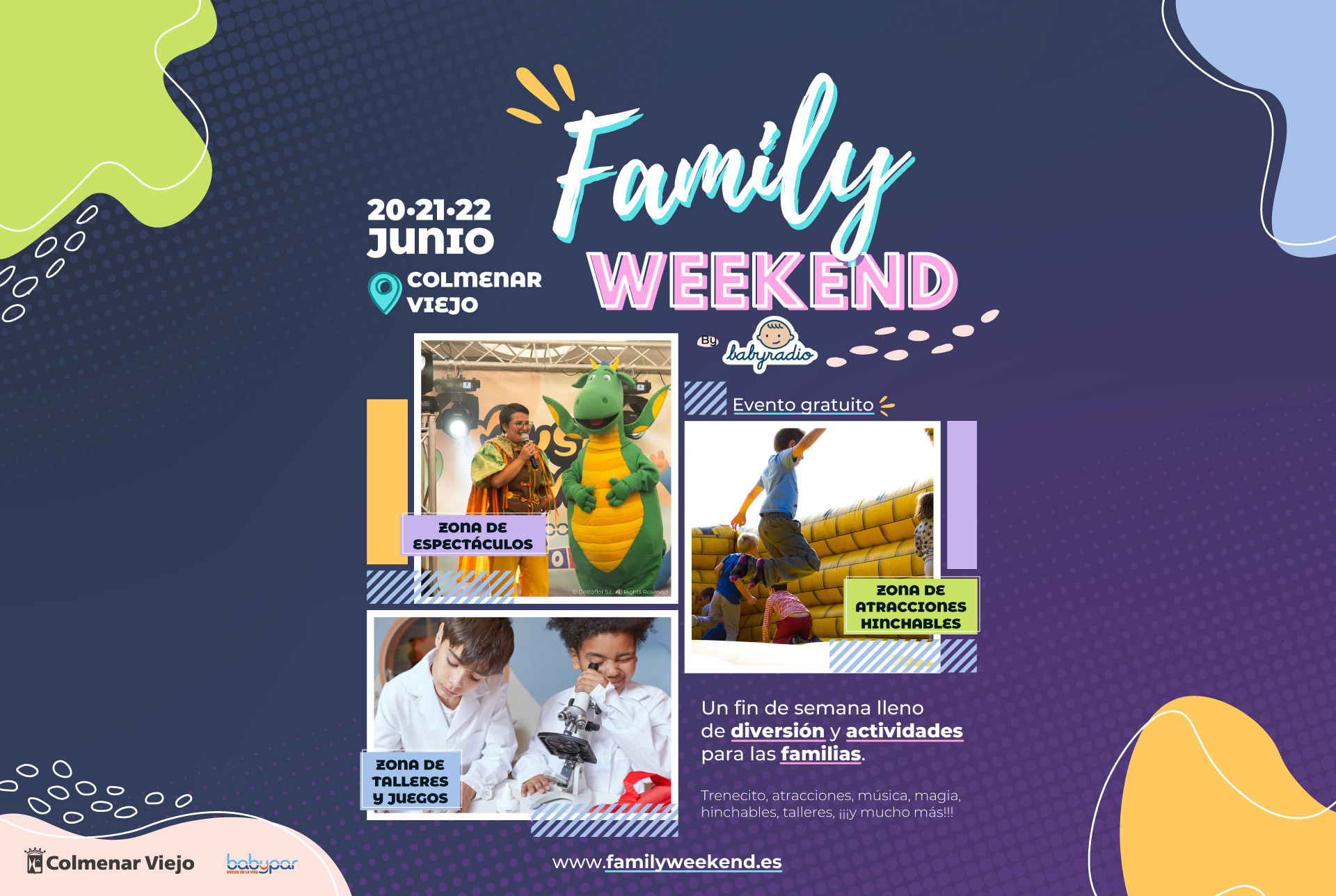 Family Weekend en Colmenar Viejo