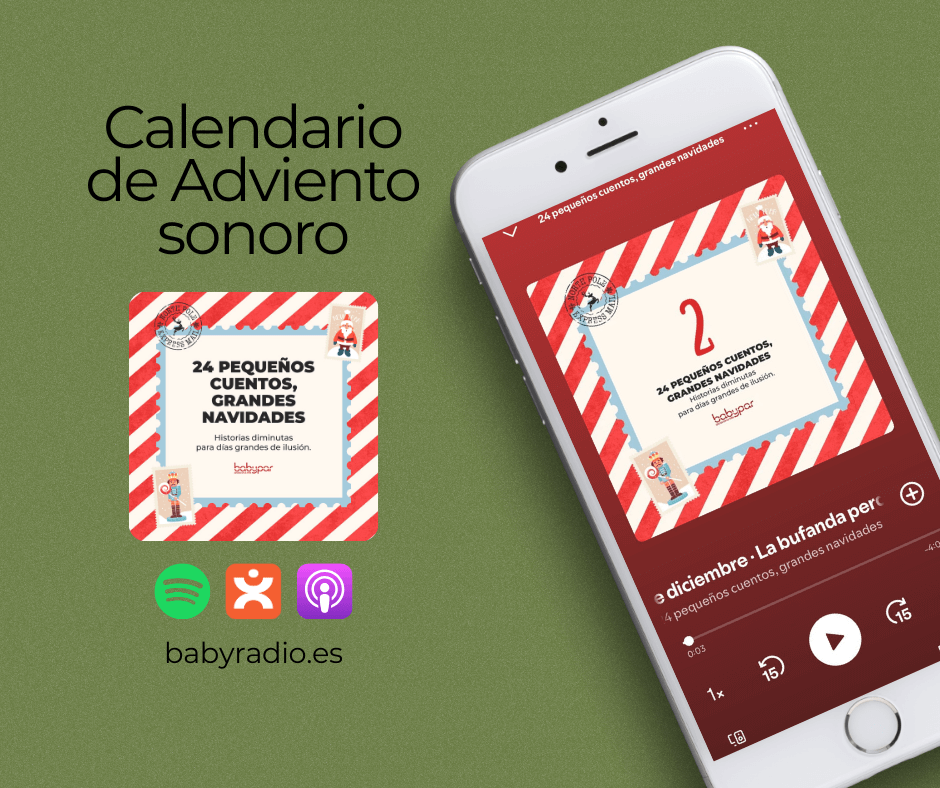 Podcast infantil de Adviento: 24 cuentos de Navidad para escuchar con niños