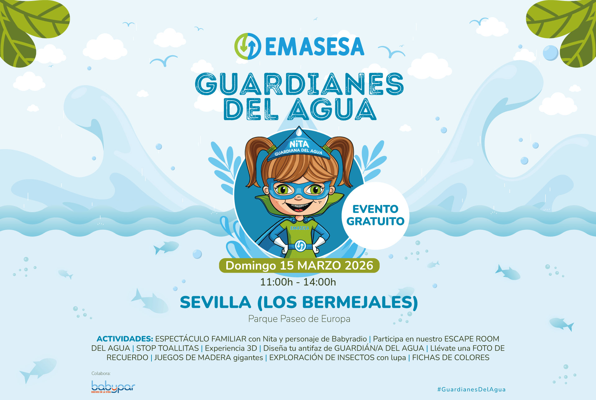 Guardianes del agua 15 marzo